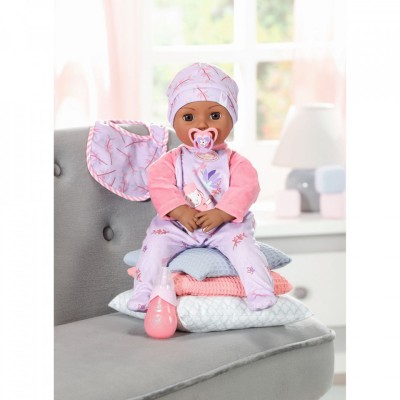 Baby Annabell - Papusica Neagra Leah 43 Cm foto