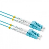Cablu fibra optica LC-LC OM3 Low-Loss-Connector 2m Turcoaz, Value 21.99.8822