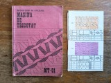 Instructiuni de utilizare pentru Masina de Tricotat MT-01, Cugir / R4P4F, Alta editura