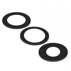 Geam Camera Spate Samsung Galaxy S25 S931, WideUltraWideTelephoto, Negru