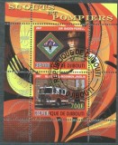 Djibouti 2007 Scout, perf.sheetlet, used T.036, Stampilat