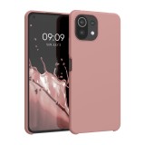 Husa pentru Xiaomi Mi 11 Lite 5G, Silicon, Roz, 54730.193, Carcasa, Kwmobile