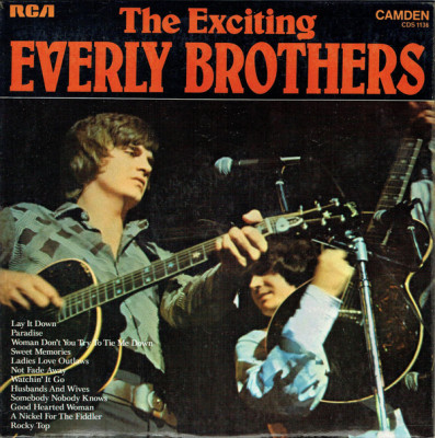 VINIL The Everly Brothers &amp;lrm;&amp;ndash; The Exciting Everly Brothers ( VG+ ) foto