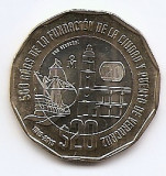 Mexic 20 Pesos 2019 - (500th Anniversary of Veracruz) 30 mm, KM-New UNC !!!, America de Nord