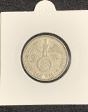 Moneda 2 reichsmark 1939 F argint