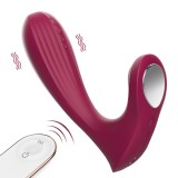 Vibrator Whale Remote Red