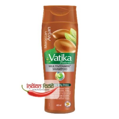 VATIKA Shampoo Argan (Sampon de Argan, Cactus si Masline) 400ml foto