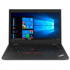 Laptop Lenovo ThinkPad L390 13.3 inch FHD Intel Core i5-8265U 8GB DDR4 256GB SSD FPR Windows 10 Pro Black foto