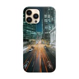 Husa compatibila cu Apple iPhone 14 Plus model Car light Streak, Silicon, TPU, Viceversa