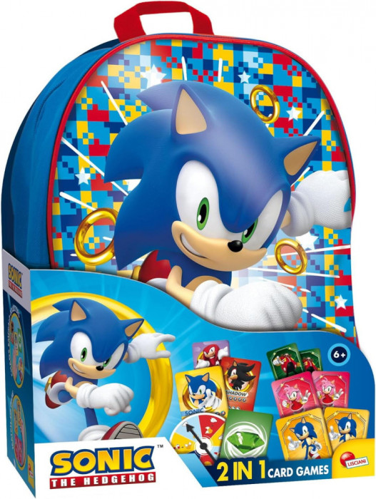 Colectie de jocuri in ghiozdanel - Sonic PlayLearn Toys