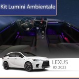 Lumini ambientale Lexus RX 2023 set complet control telefon sau sistem original CarStore Technology