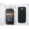 Husa Silicon TPU Neagra pentru HTC Desire 300 - Protectie Flexibila