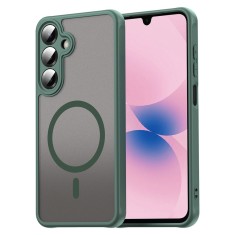 Husa pentru Samsung Galaxy A27 5G Asteroid GSM HaloFrost II MagSafe, verde