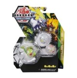 Set figurine Bakugan S4 Evolutions, Pachet Starter - Serpillious Ultra Verde, Colossus, Neo Dragonoid
