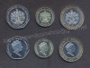 GIBRALTAR █ SET MONEDE █ 50 Pence + 1+2 Pounds █ 2017 █ REFERENDUM █ UNC, Europa