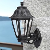 Aplica Anna 1XE27 IP55, negru, Fumagalli