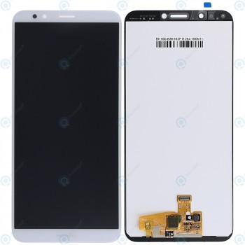 Huawei Y7 Prime 2018 Modul display LCD + Digitizer alb foto