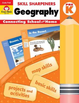 Skill Sharpeners Geography, Grade Prek foto
