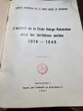 Lactivite de la Croix Rouge Roumaine dans les territoires perdus 1918-1940