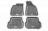 Covorase Auto Cauciuc Tip Tavita Audi A4 B6 B7 2000-2008 Rezaw Dedicate cu Bordura Inalta Fixare Mocheta