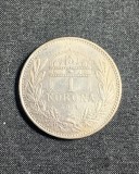 Moneda 1 coroana 1914 Austro Ungaria argint, Europa