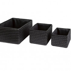 Set 3 cosuri de depozitare pentru casa Livarno home, dimensiuni diferite