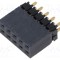 Conector şiruri pini tată 10 PIN 2,54mm aurit THT - SAMTEC