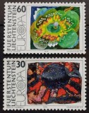 BC43, Liechtenstein 1975, serie picturi, europa cept
