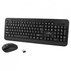 KIT TASTATURA SI MOUSE WIRELESS AKRON ESPERAN EuroGoods Quality foto