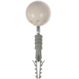 Opritor usa pentru pardoseala, TS8WK, nylon, alb, 8 x 60 mm