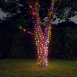 Instalatie solara de lumini, 2 buc.x200 LED multicolor int/ext GartenMobel Dekor, vidaXL