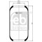 FEBI BILSTEIN 20644 Burduf suspensie pneumatica