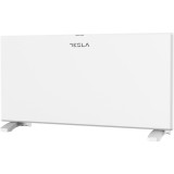 Convector electric Tesla PC501WD, 2000 W, Termostat reglabil, Protectie supraincalzire, Senzor pentru consum optimizat, Anti-rasturnare, Alb