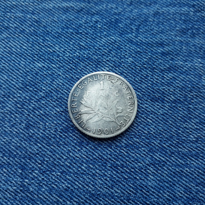 1 Franc 1901 Franta franc argint