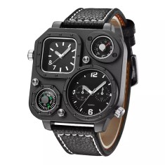 Ceas army masiv MBrands quartz, doua fusuri orare, busola, termometru foto