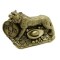 Statueta Feng Shui Tigru cu Pepita si Moneda - 11cm, MODEL TT202