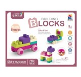 Jucarie set cuburi pentru constructie Mega Creative 502452 20 piese +3ani