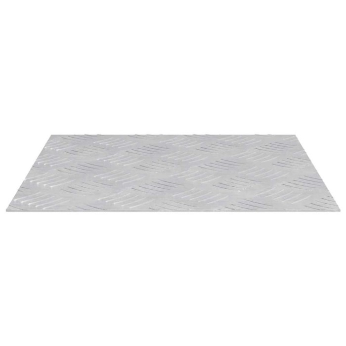 vidaXL Plăci de aluminiu cu model &icirc;n carouri 2 bucăți Anti-Alunecare 40x40 cm