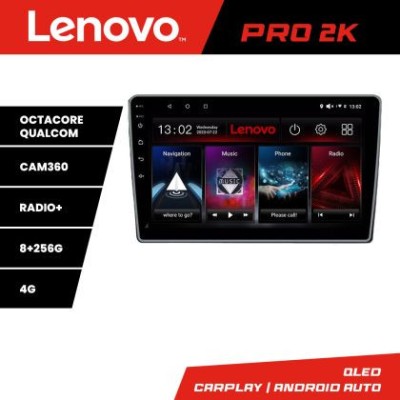 Navigatie Citroen C3 intre anii 2018- Lenovo Kit-C3 8 core QLED 2K 8+256 360 Android Waze USB Navigatie Internet Youtube Radio CarStore Technology foto