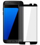 Cumpara ieftin Folie Sticla 3D MyStyle Samsung Galaxy S7 Edge, Negru, Protectie Ecran Full, 9H, 0.33mm