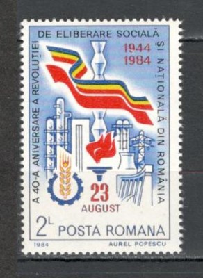 Romania.1984 40 ani eliberarea TR.473 foto