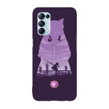 Husa compatibila cu Oppo A73 model Genshin Impact Keqing, Silicon, TPU, Viceversa, Transparent, Carcasa