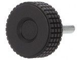 Buton Reglare 31mm M6 Negru