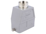Carcasă HDC pentru conectori Han - Dimensiune 10B, IP65, pe cablu