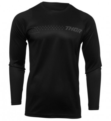 Bluza THOR enduro motocross Black foto