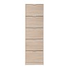 Pantofar Base 15, PAL, stejar sonoma, 58 x 18 x 191.5 cm, 2C