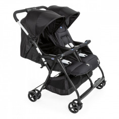 Carucior gemeni Chicco Ohlala Black Night 0luni+