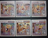 Coreea 1994 fotbal Cupa Mondială USA 94 serie 6V. Nestampilat
