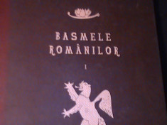 BASMELE ROMANILOR-PETRE ISPIRESCU-COLETIE NEMURITOARE-VOL1- 255 PG A 4- foto