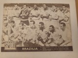 Revista SPORT, Nr. 3/1970: prezentarea echipei Braziliei lui Pele.